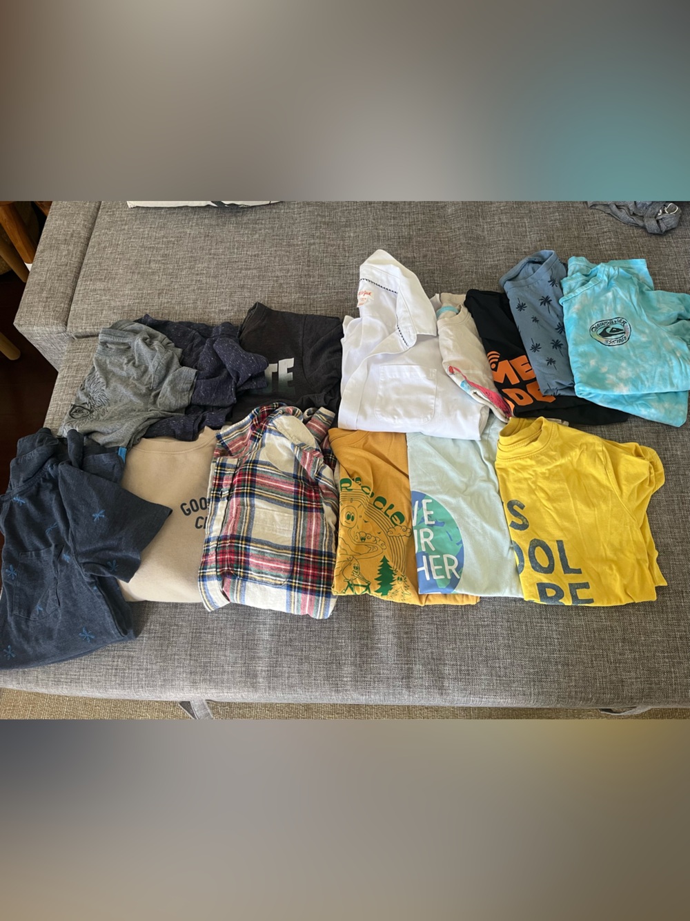 Target Kids Mixed Color T-Shirt & Top Lot - 14 tops total